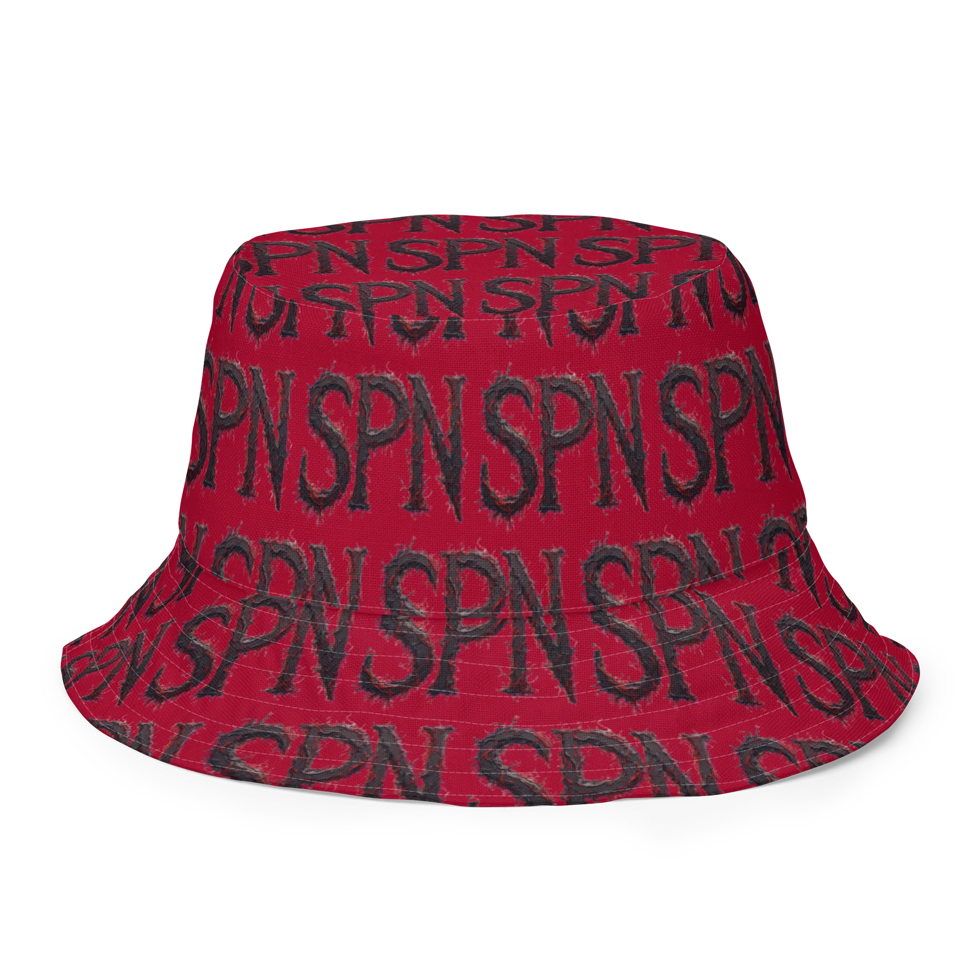 most hated Grid Reversible Bucket Hat — S.P.N product image (1)