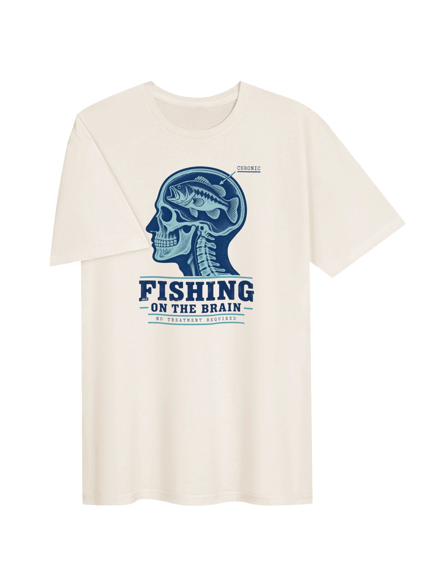 Fishing on the Brain T-Shirt product image (3)