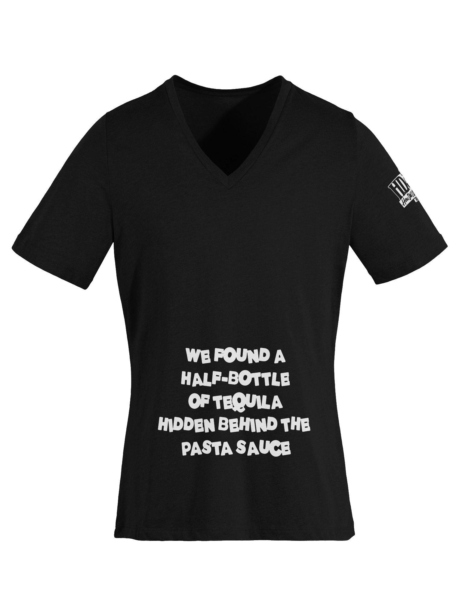 HIDDEN HALF-BOTTLE OF TEQUILA PREGNANT TEE product image (21)