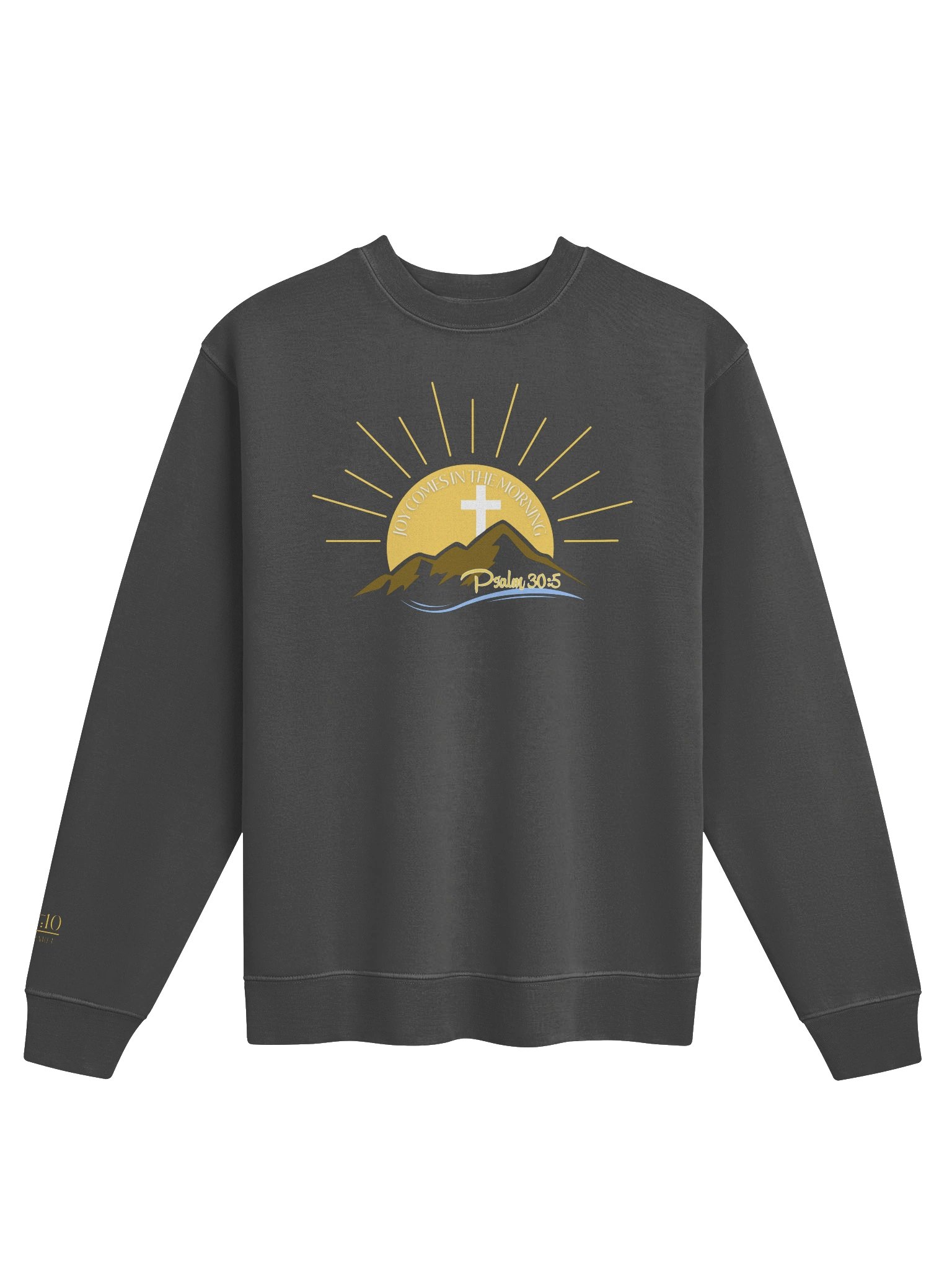 Joy Comes in the Morning Christian Sweatshirt product image (1)
