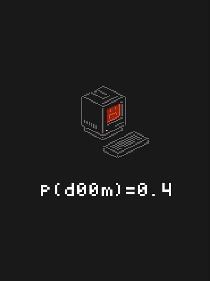 P(d00m) = 0.4 product image (2)