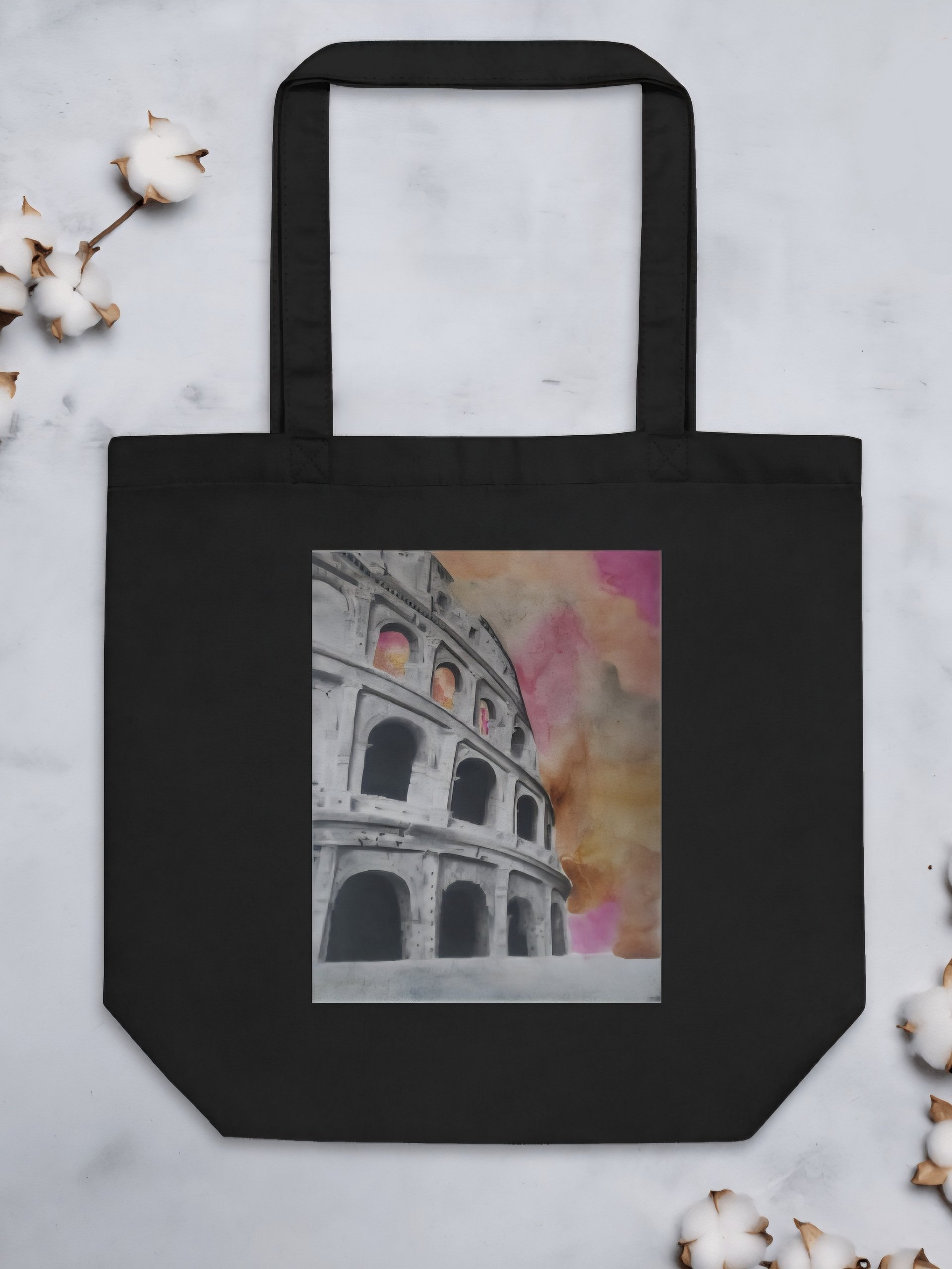 Watercolor Colosseum Eco Tote product image (3)