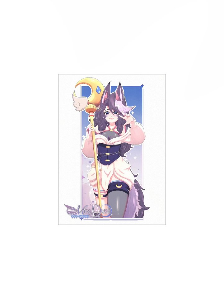 Moon Atomic Matte Poster Print product image (1)