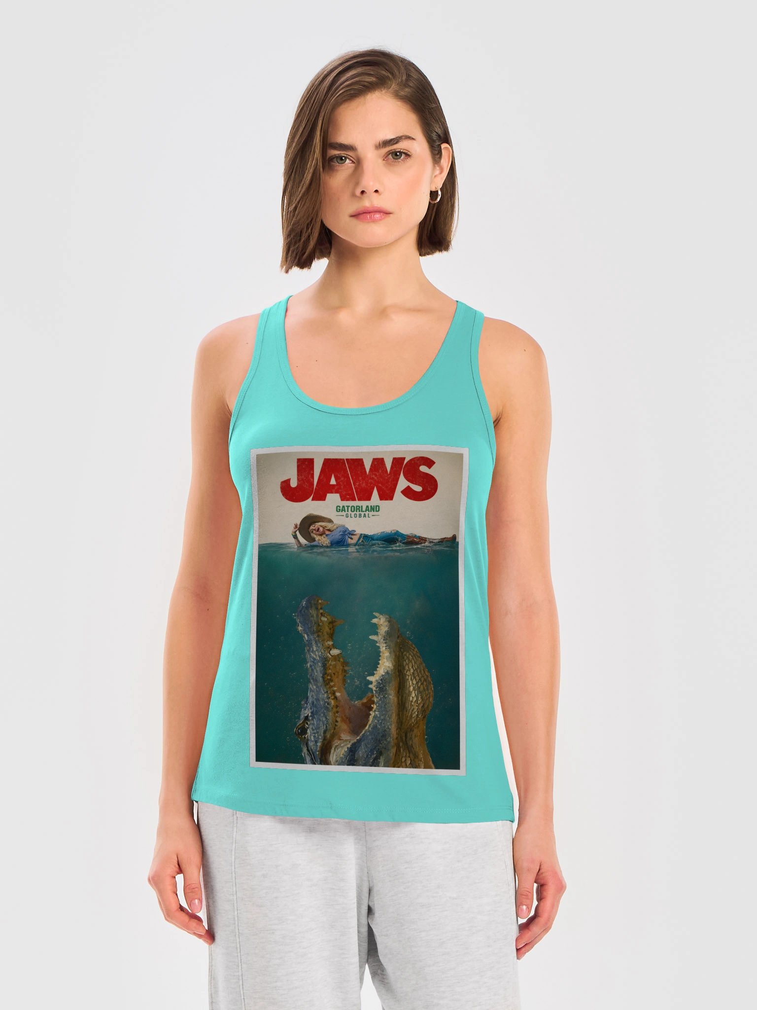 Jaws the Alligator Racerback product image (3)