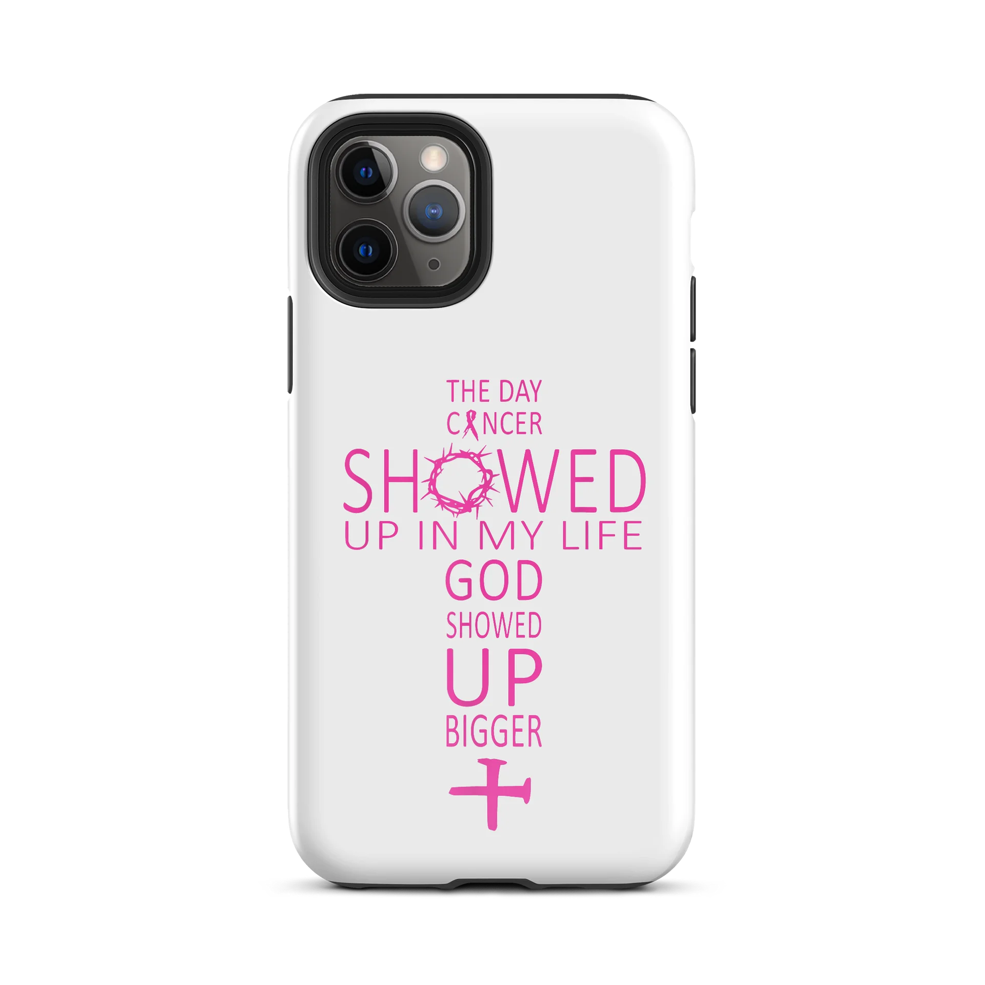 Inspiring Breast Cancer Awareness Phone Case - Faith & Hope Design product image (57)