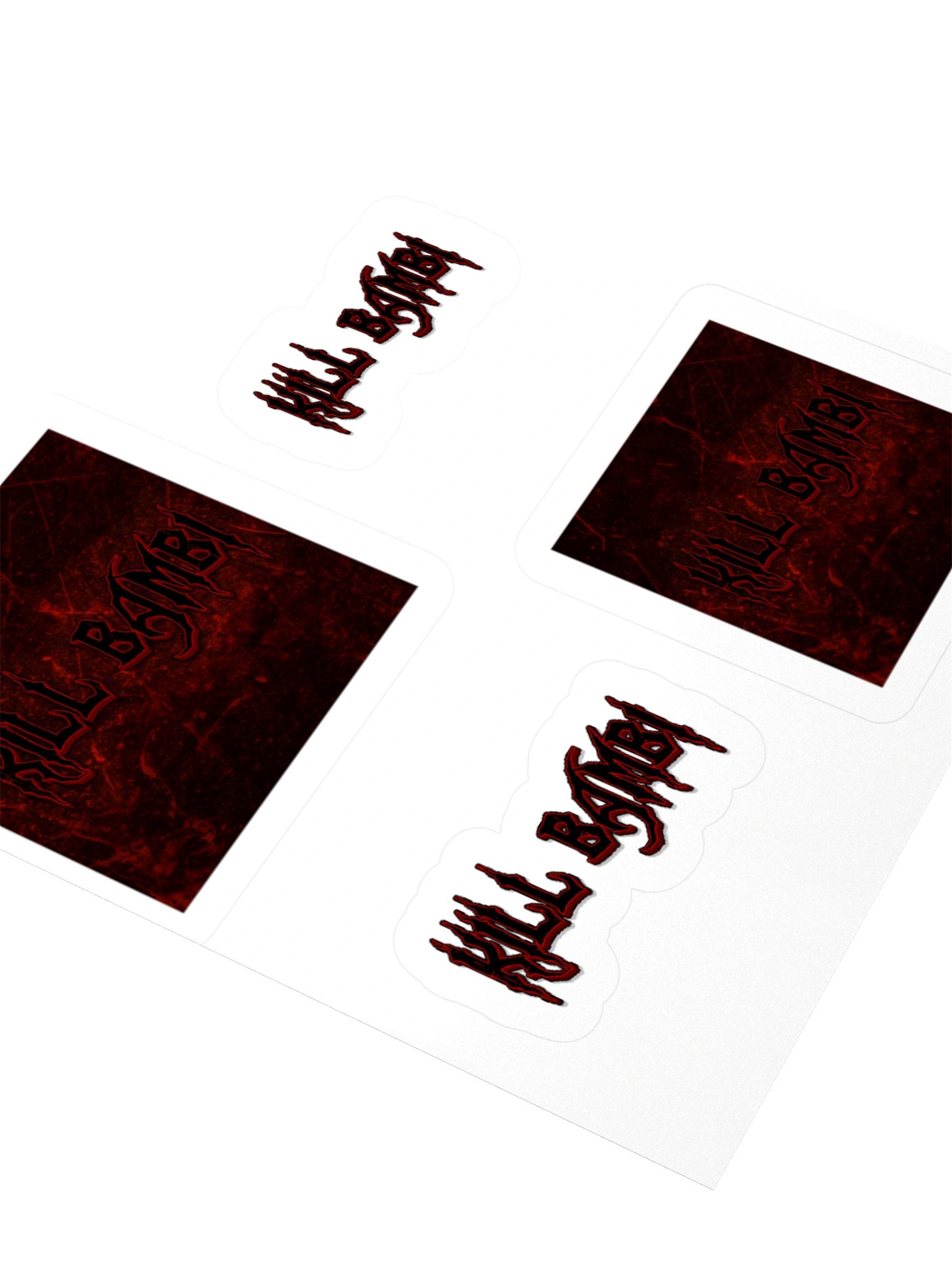 KILL BAMBI // Logo Stickers product image (3)