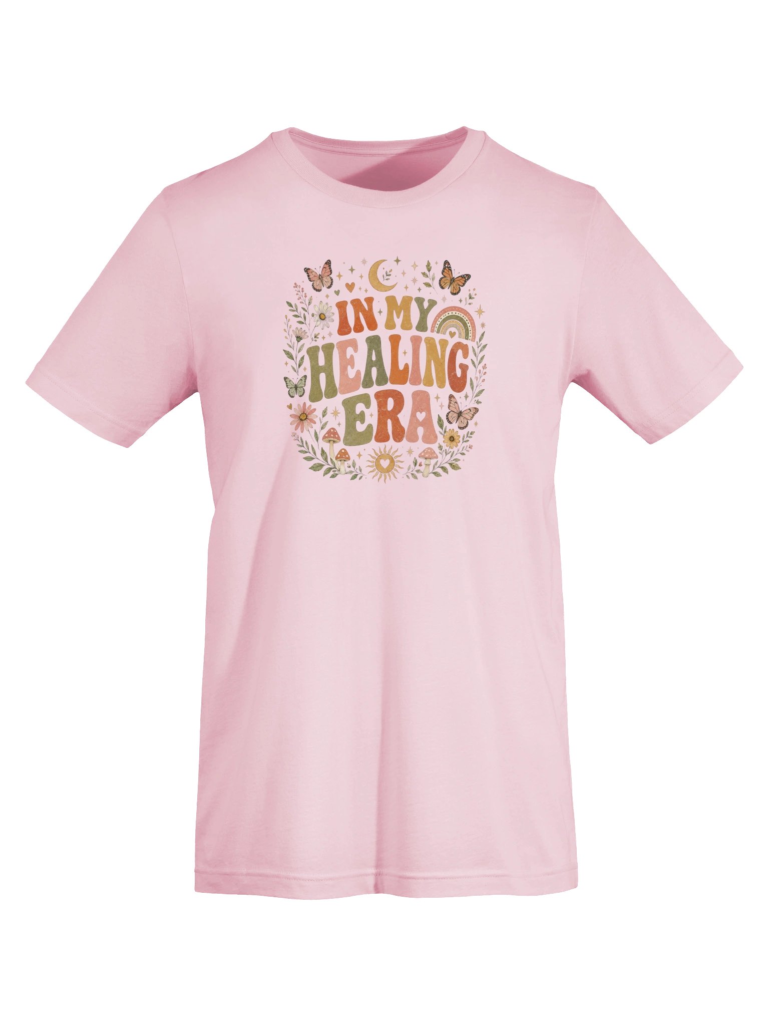 In My Healing Era Boho Wreath Tee product image (119)