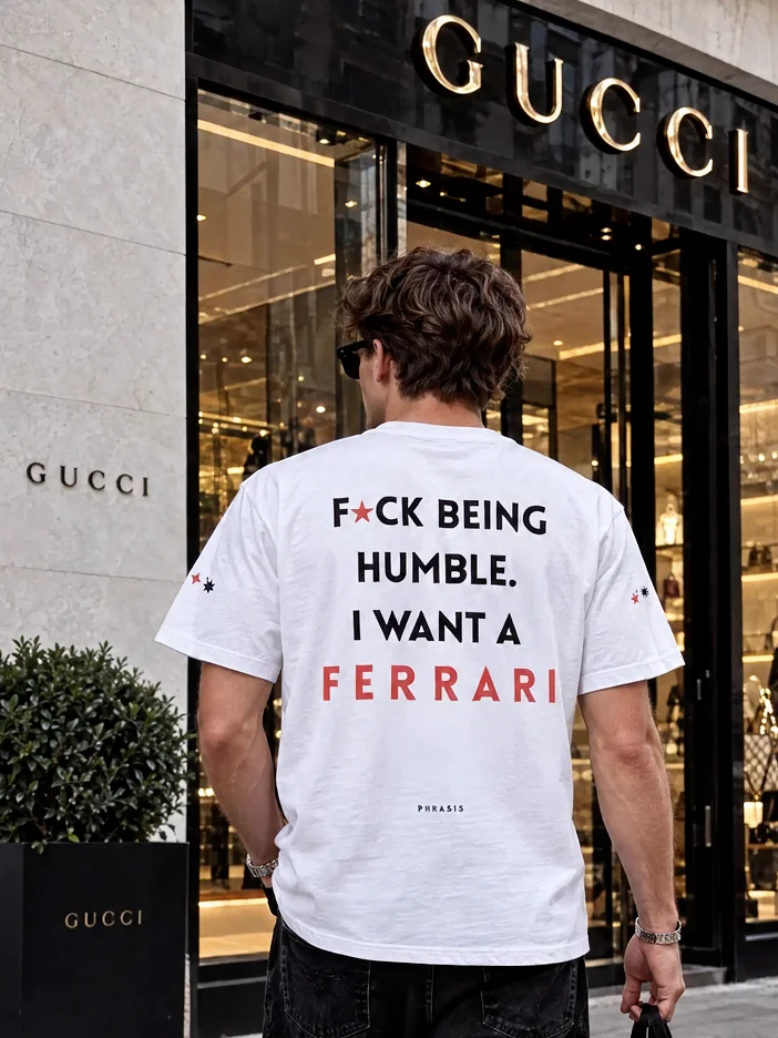 I want a Ferrari #1 — Solid White Blend, photo 7