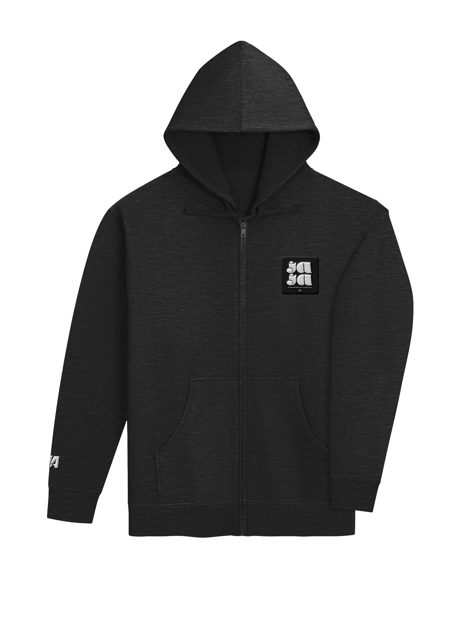 JA JA Logo Fleece Zip-Up Hoodie product image (4)