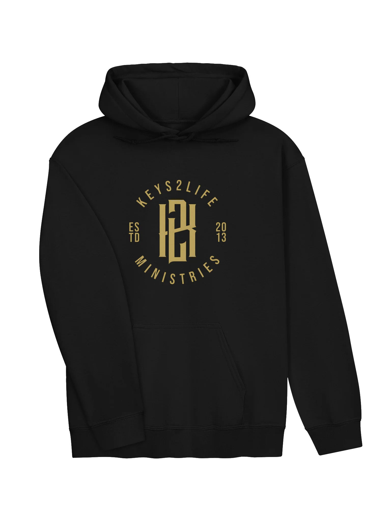 Keys2Life Ministries Gold Logo Hoodie product image (27)