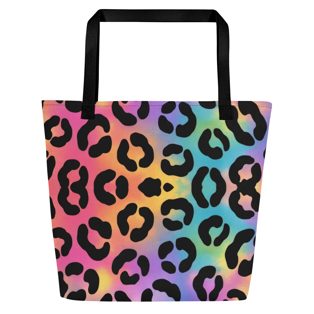 Rainbow Wild Print Tote Bag product image (1)