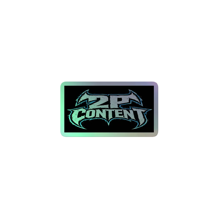 2P CONTENT Holographic Sticker Sheet product image (2)
