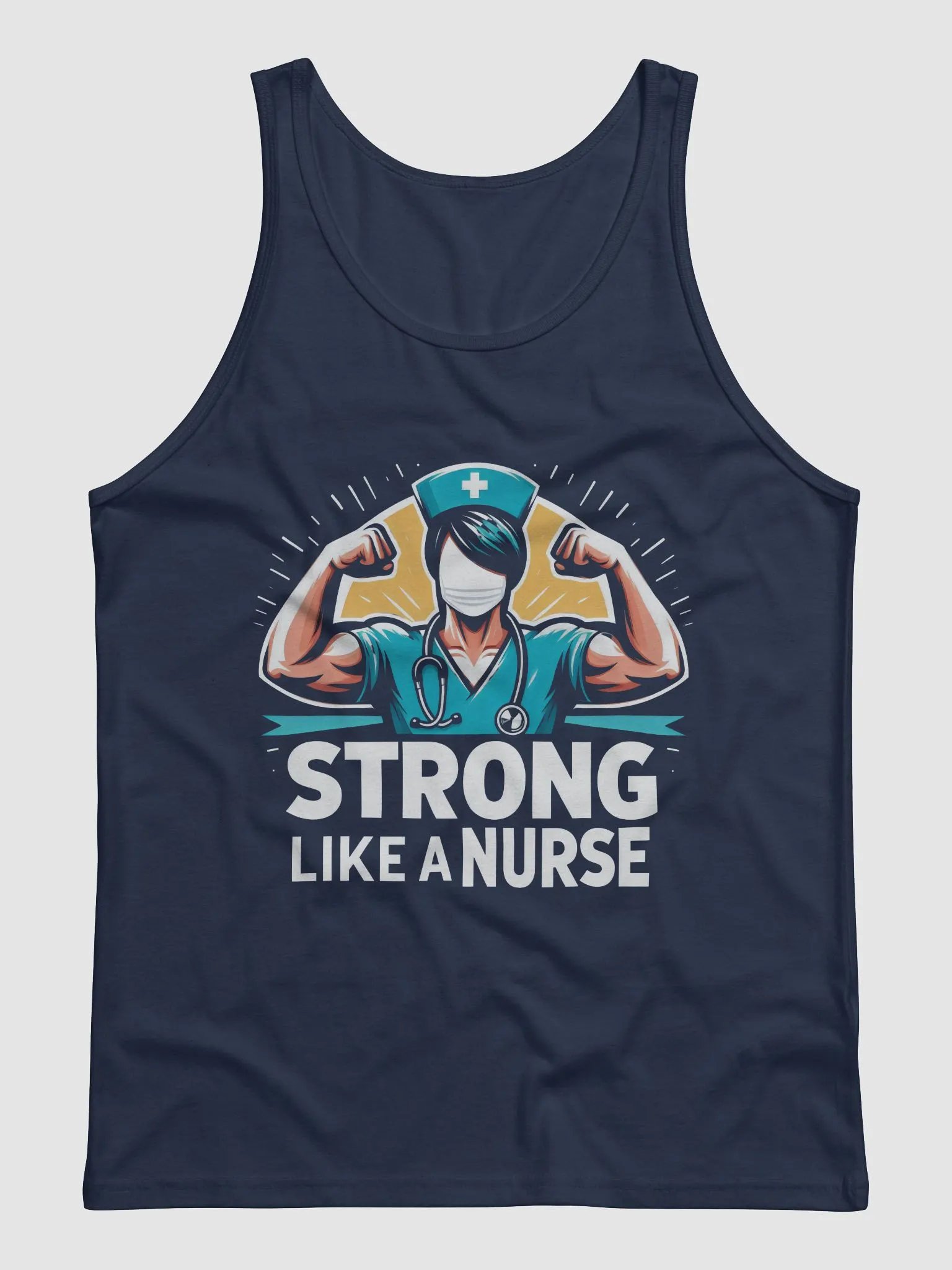 Stethoscope: Nurse Strong Muscle Tank product image (1)