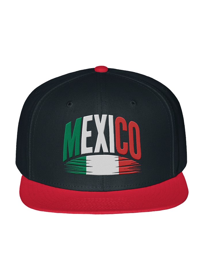 MÉXICO Flag Snapback Cap product image (1)