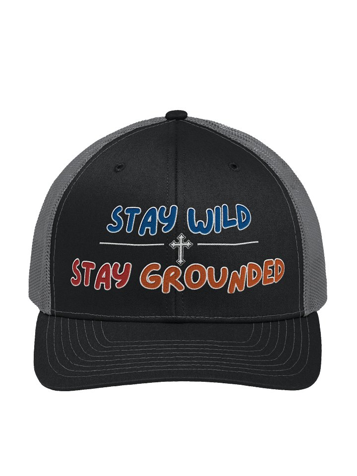 Stay Wild Stay Grounded Trucker Hat product image (1)