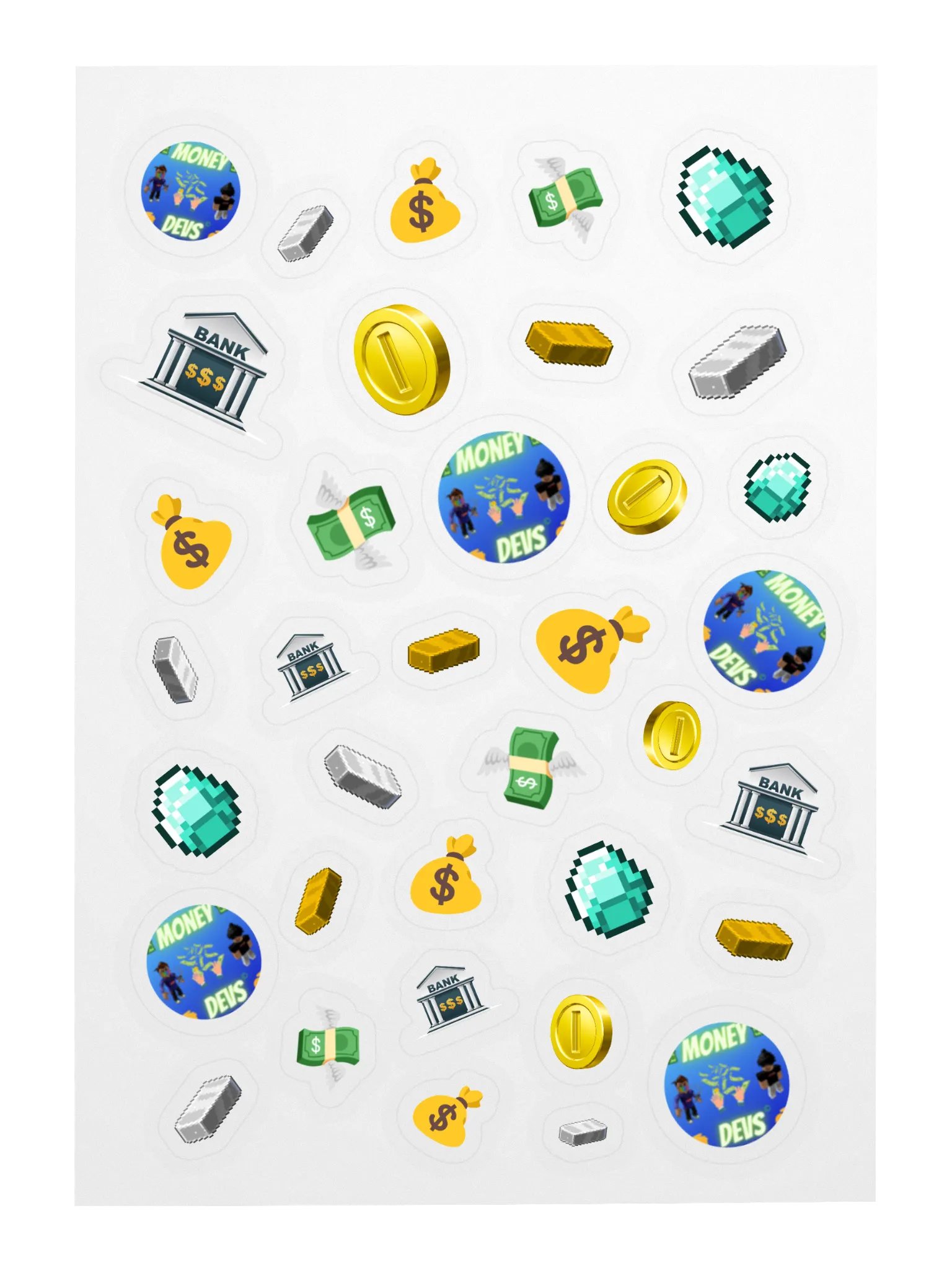Wealthy Elements Sticker Sheet product image (3)