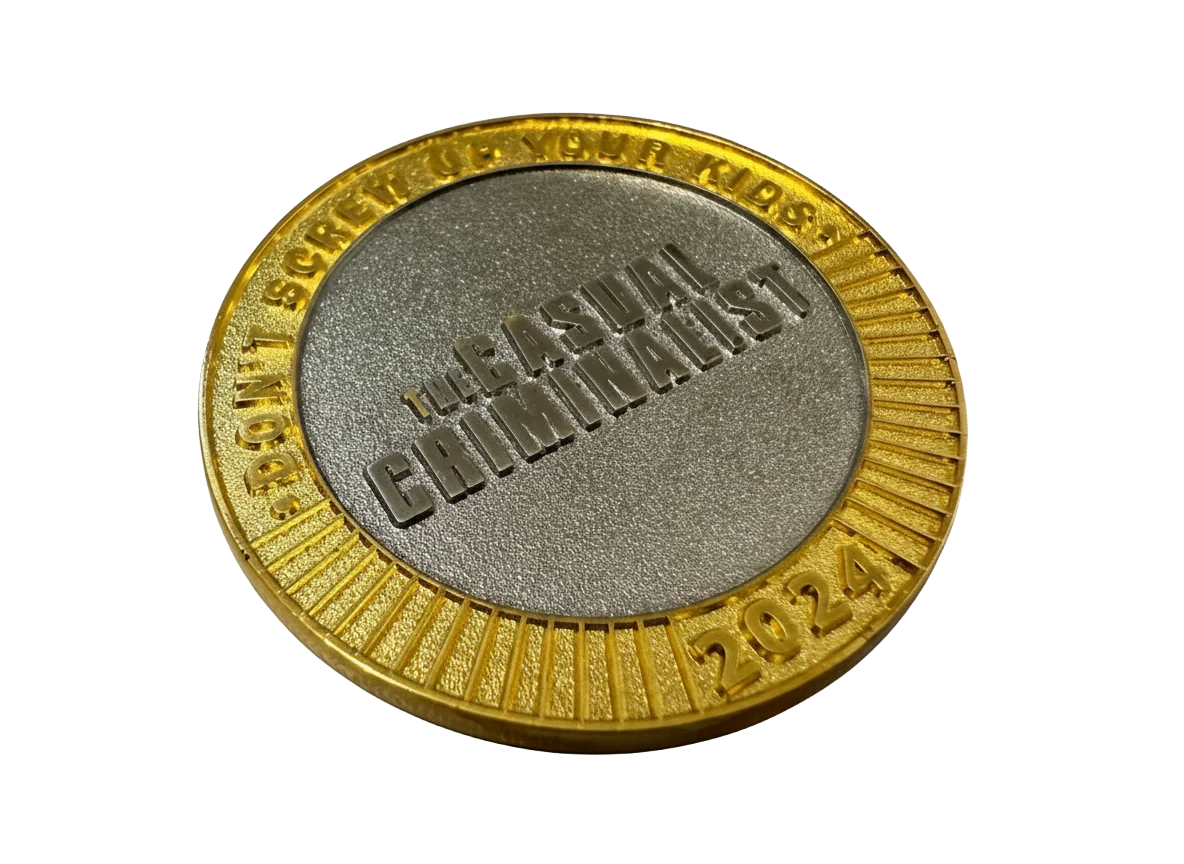 "Don't Screw Up Your Kids" Commemorative Coin – Limited Edition product image (2)