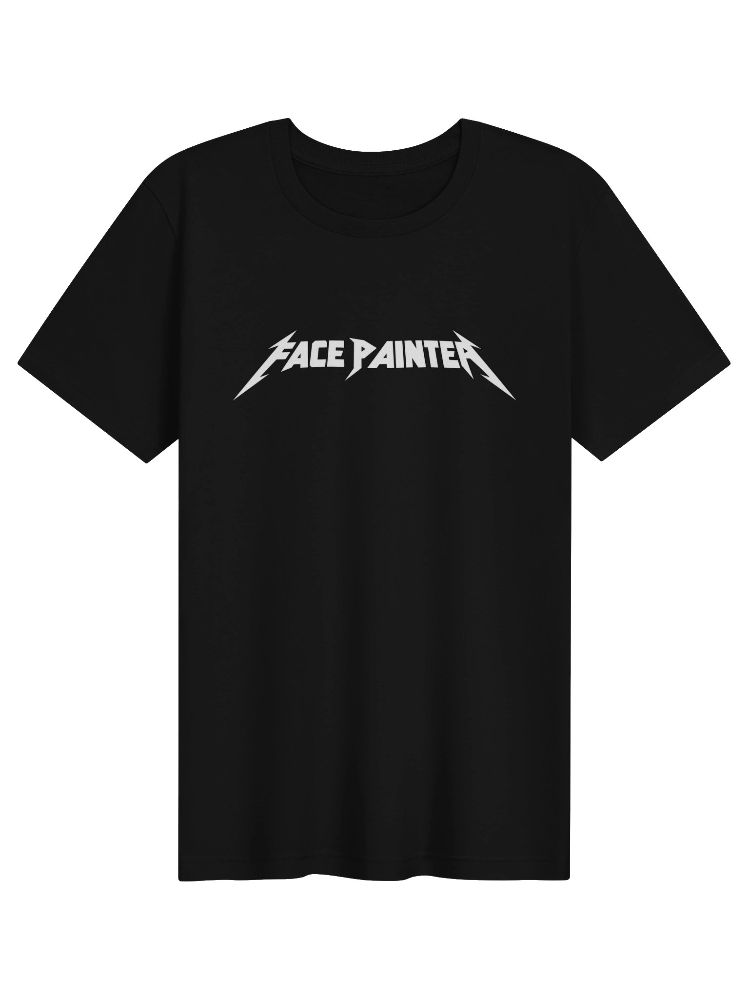 Face Painter Heavy Metal T-Shirt product image (1)