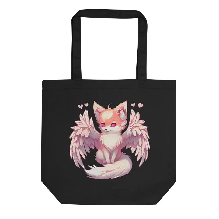 Mystical Fox Eco-Tote: Carry Enchantment Everywhere! product image (1)
