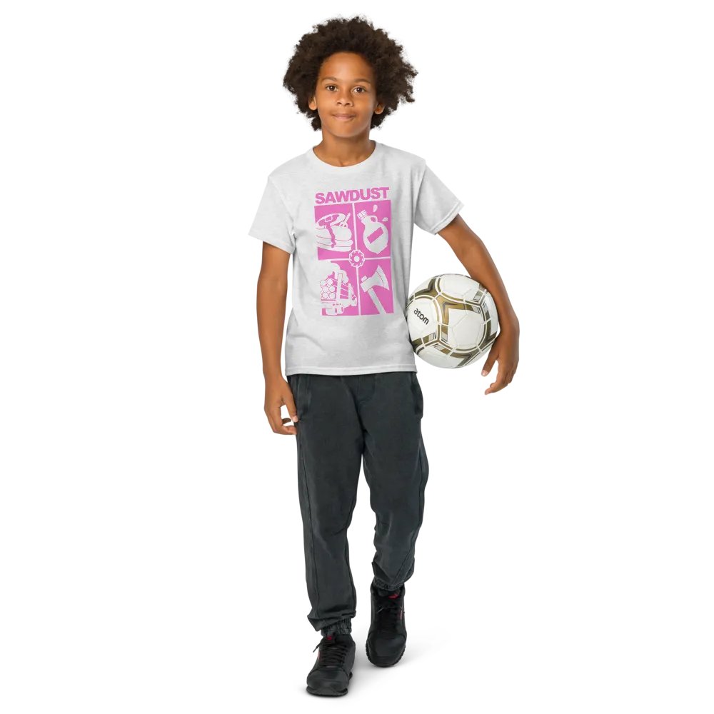 4 Square (pink) T Shirt (youth) product image (57)