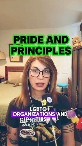 A lot of institutions are happy to stand with LGBTQ people when standing with us is easy.

The harder question is what happen...