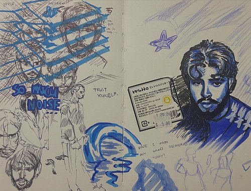 personal sketchbook recently 💿

trying to kill my perfectionist by allowing myself to be messy 😛 honestly has been so fun!