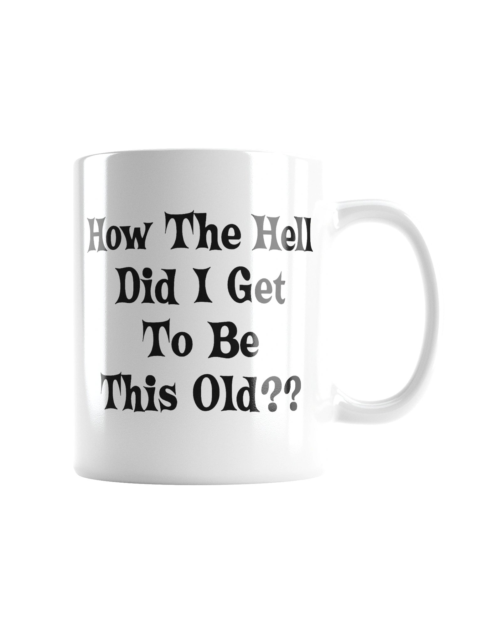 Funny Over The Hill Old Birthday Mug Cup product image (5)