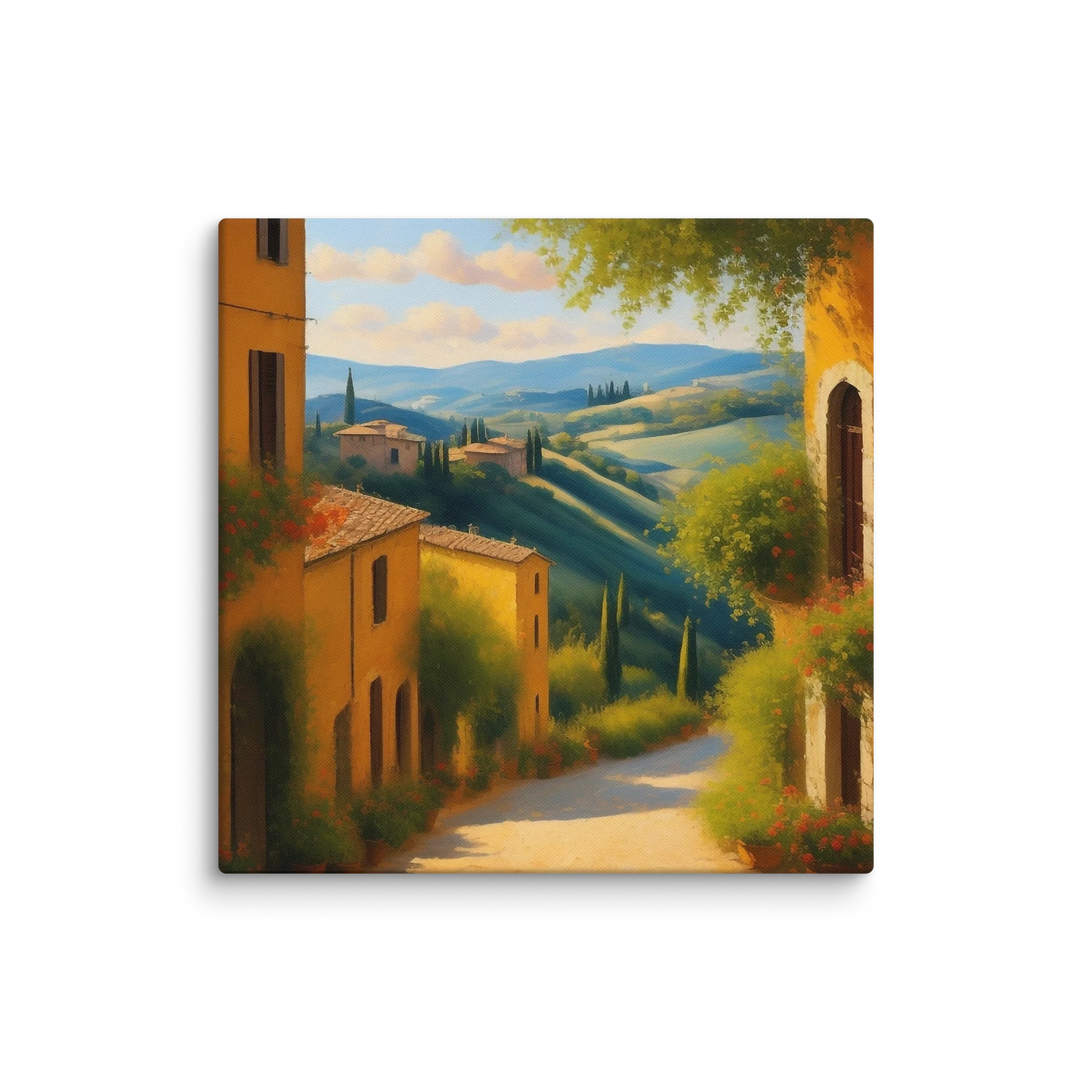 Mediterranean Serenity – Hillside Townscape product image (1)