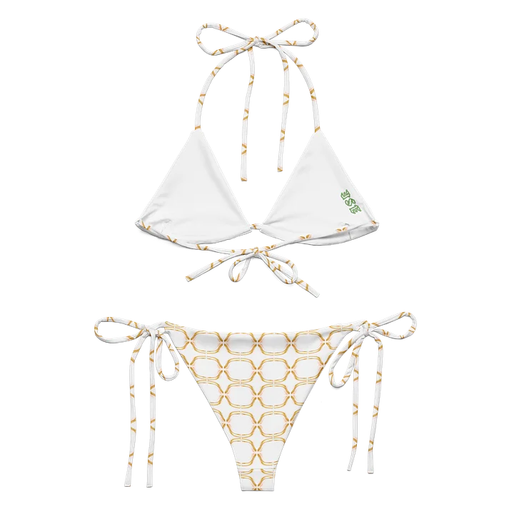 Golden Grace Ornament-Print Infinite Flame Bikini Set product image (2)