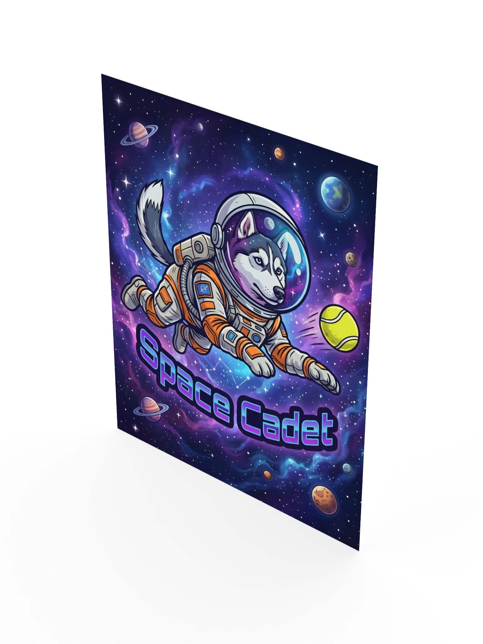 Space Cadet Husky Poster product image (17)