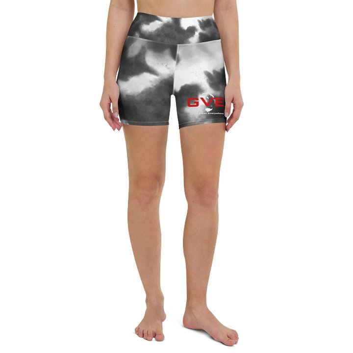 Good Vibez Everywhere Women Yoga Shorts product image (2)
