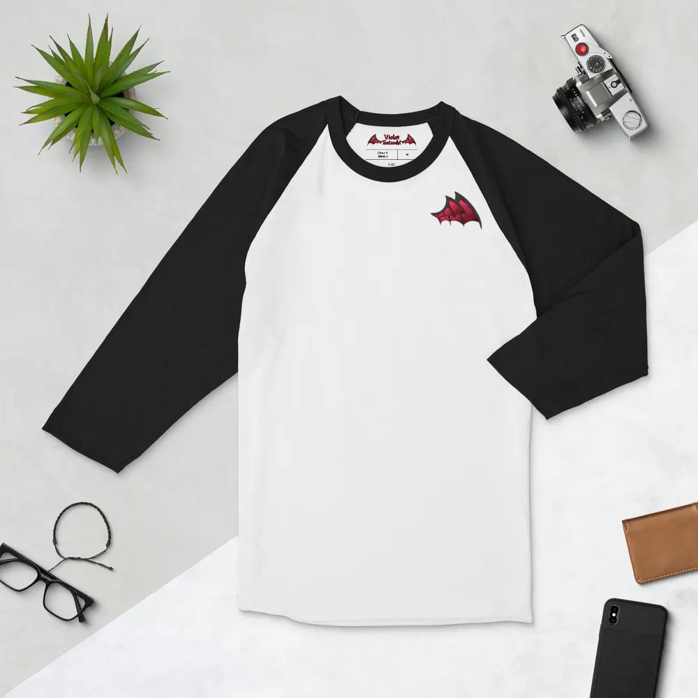 [Wings] ¾ Sleeve Raglan Tee product image (3)