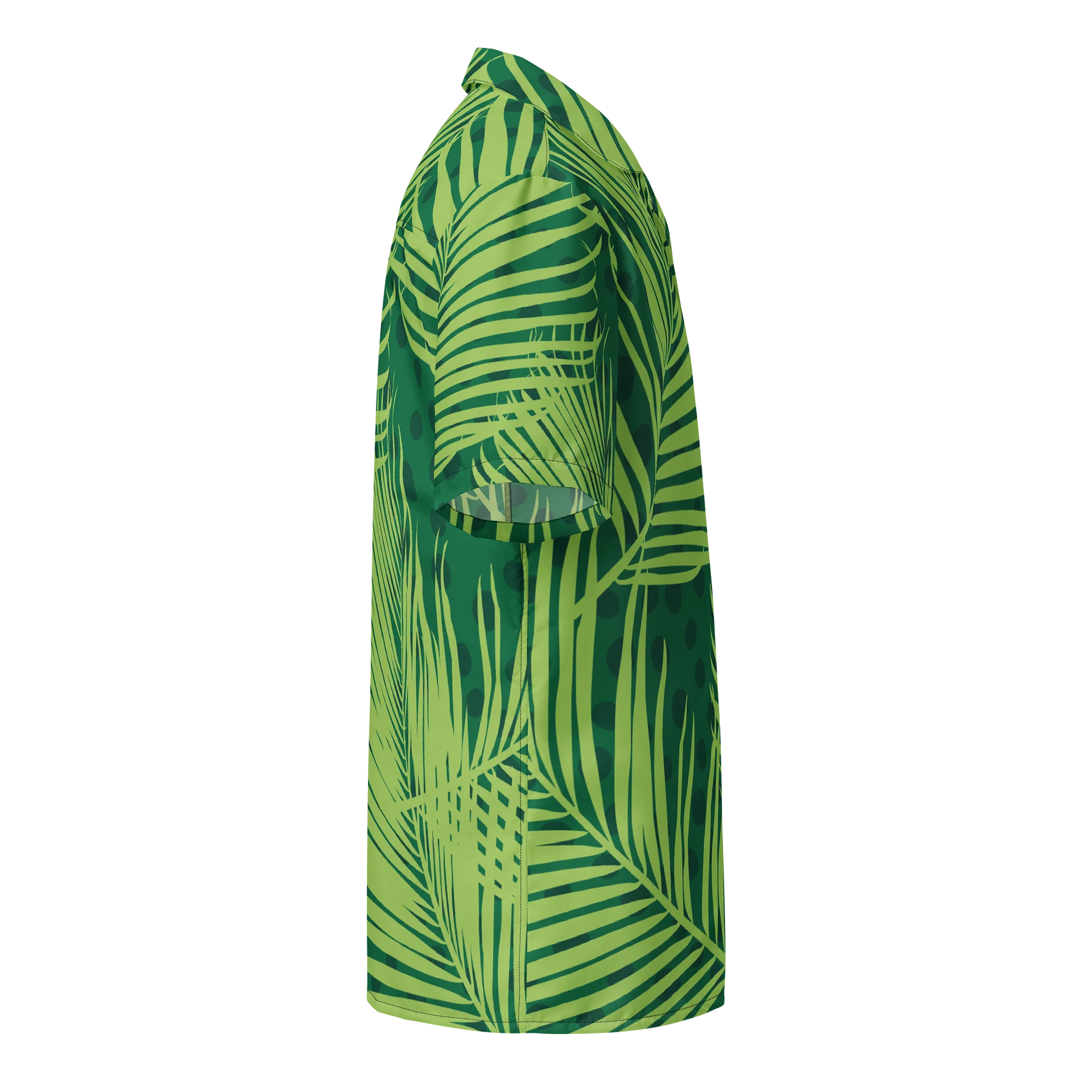 Tropical Palm Print Hawaiian Shirt product image (4)