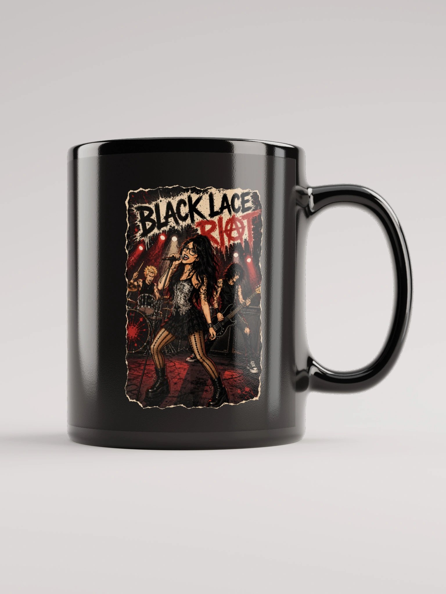 Black Lace Riot Mug product image (5)