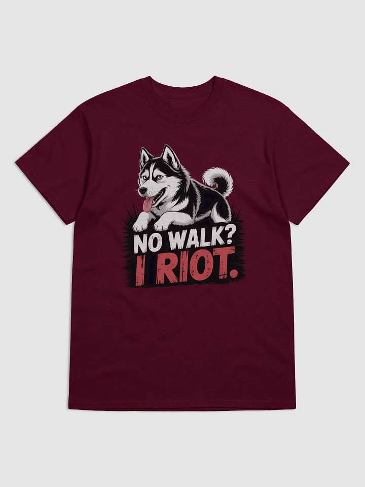 Playful Riot Dog Cartoon T-Shirt product image (3)