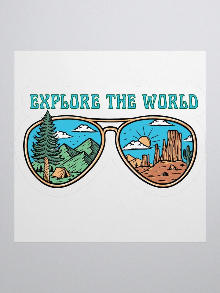 Explore The World Sticker product image (1)