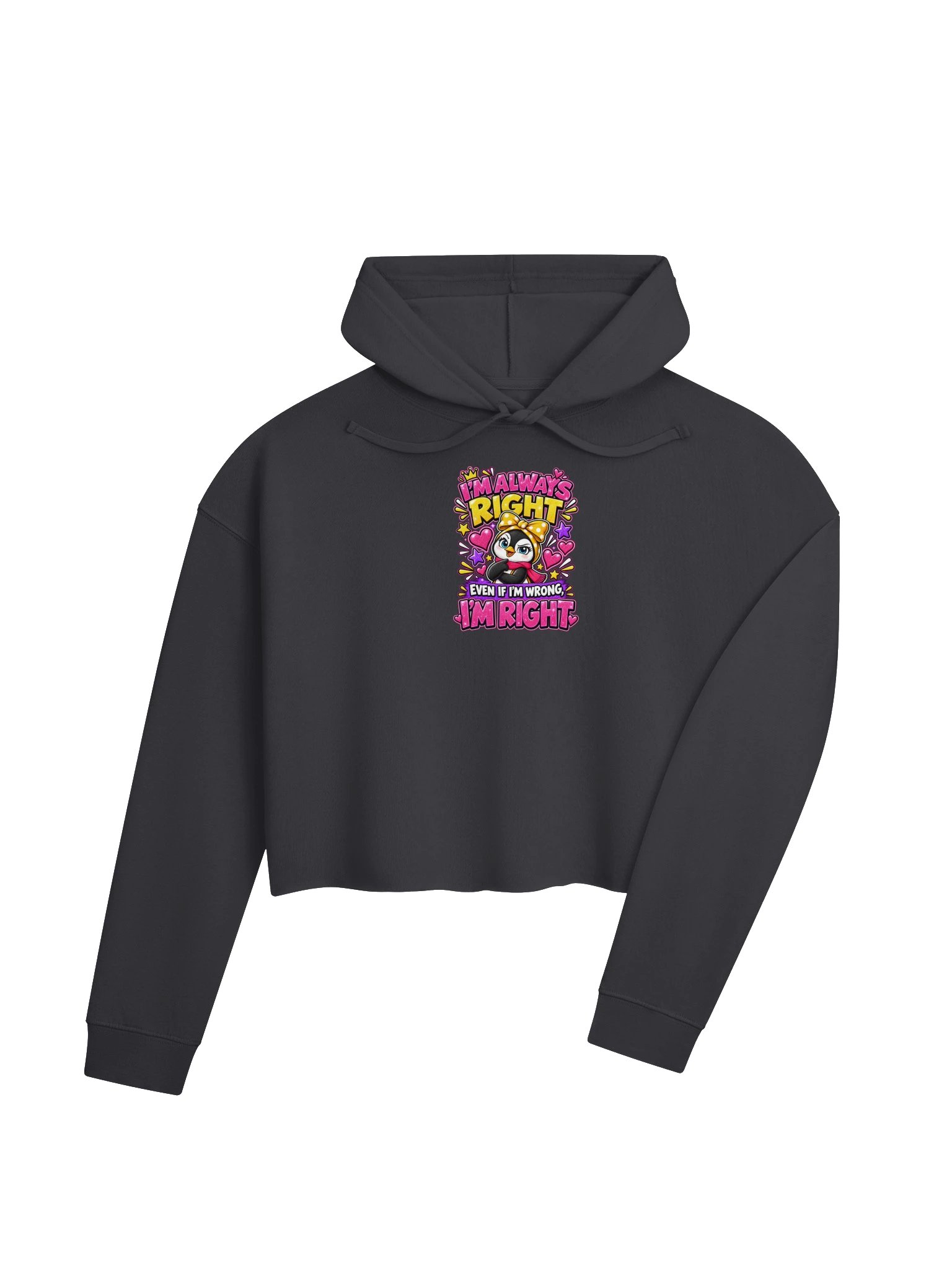 I’m Always Right Lulu Cropped Hoodie product image (4)