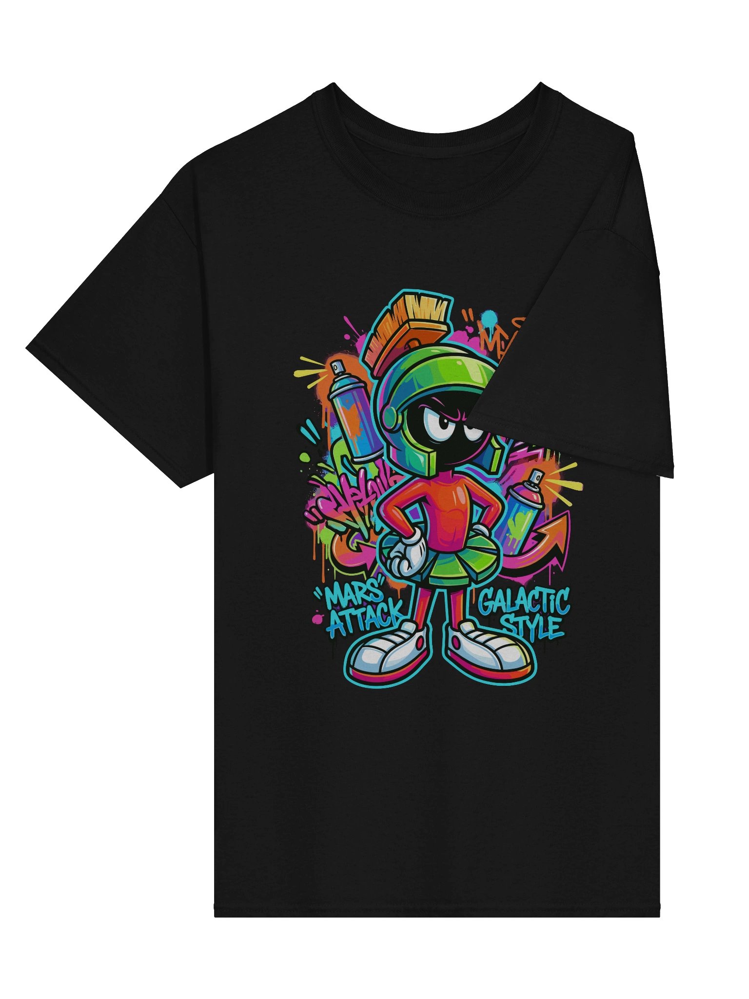 Marvin graffiti t-shirt product image (22)