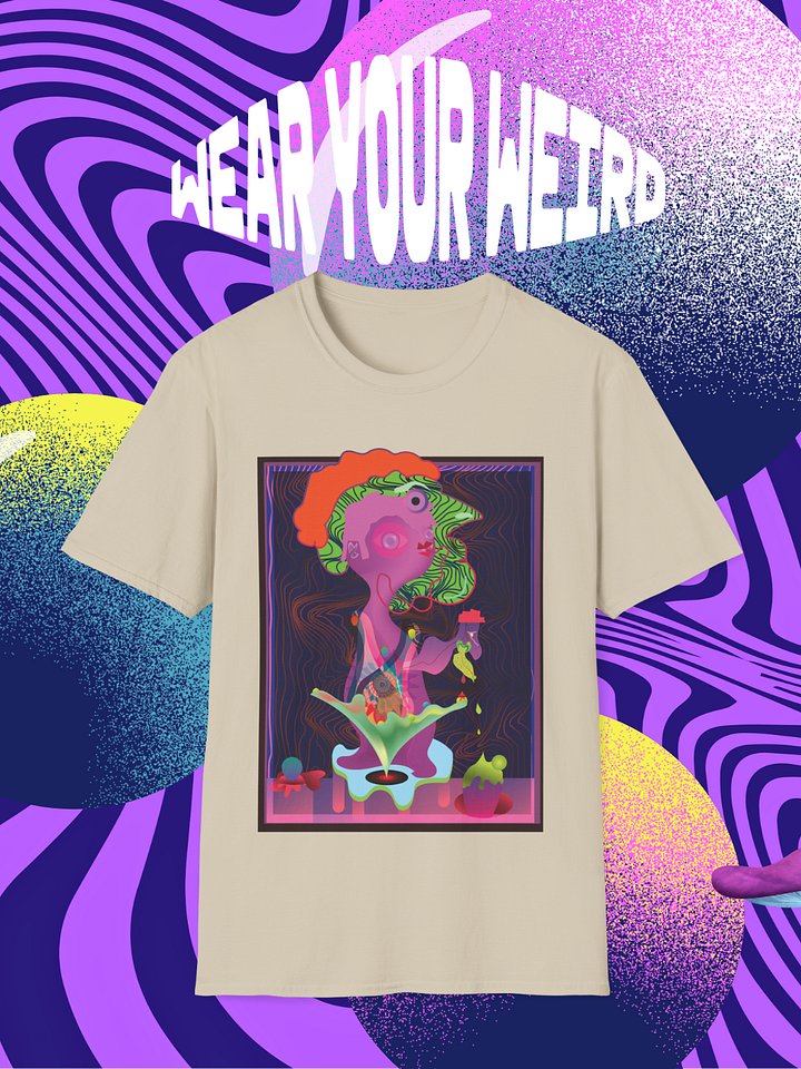 Psychedelic Unisex T-Shirt - Surreal Artistic Illustration Print product image (1)