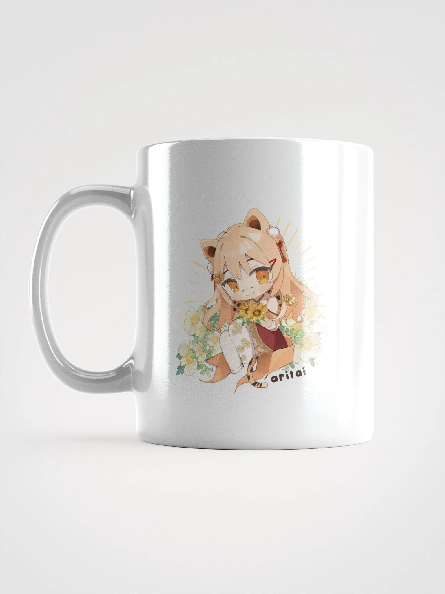 aritai 🌻 Flower Mug (White) product image (6)