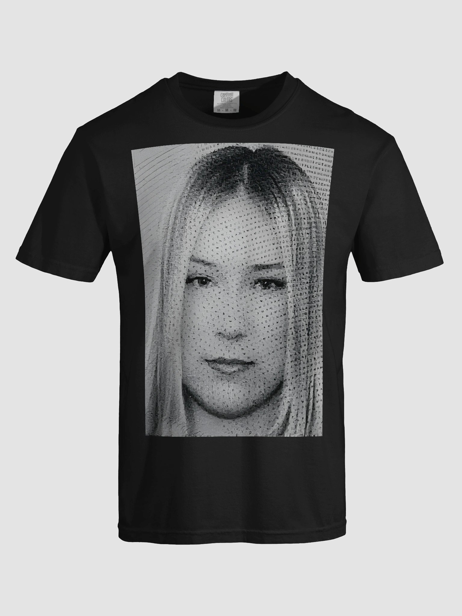 mugshot - blk/wht tee product image (7)