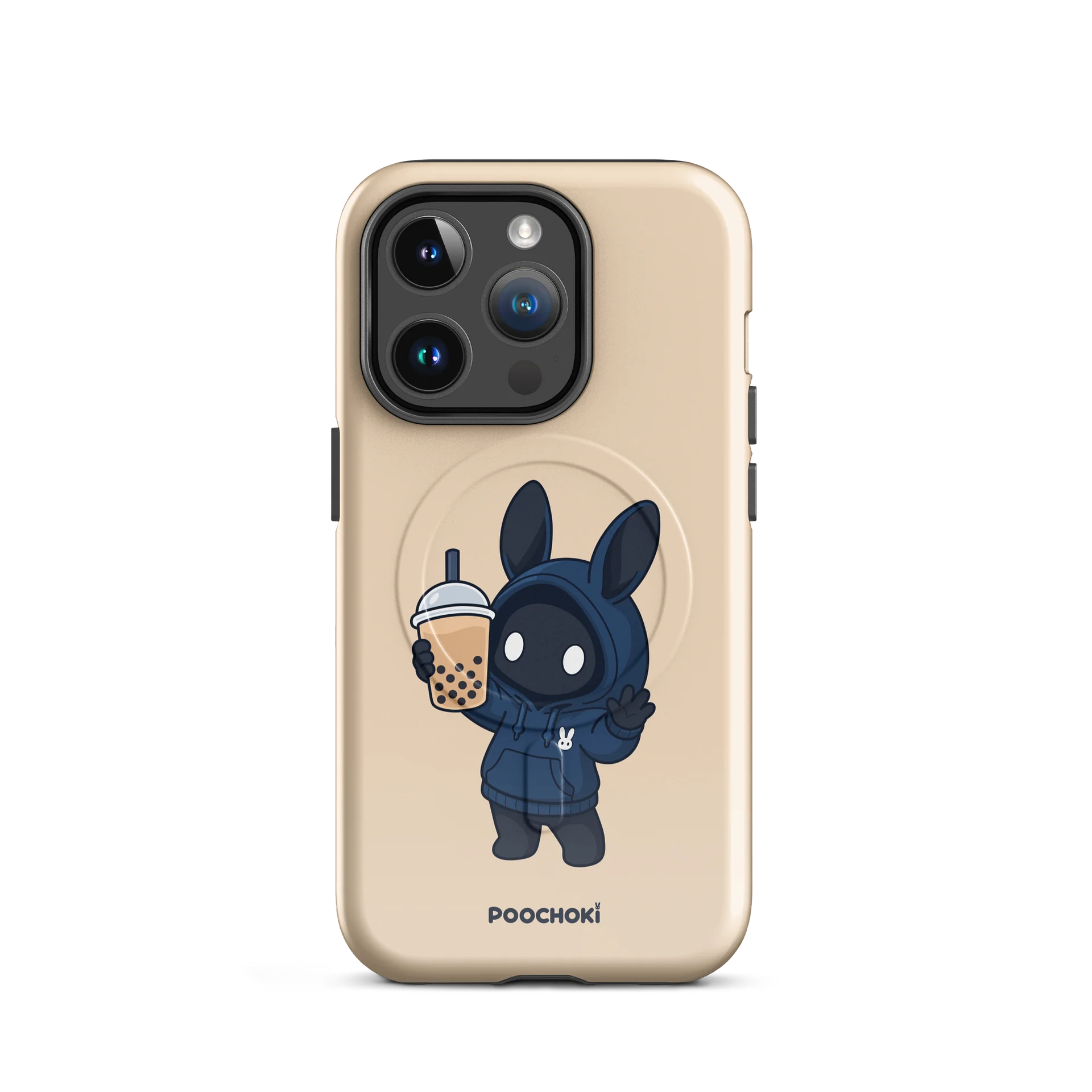 Poochoki Milk Tea Wave MagSafe iPhone Case product image (2)