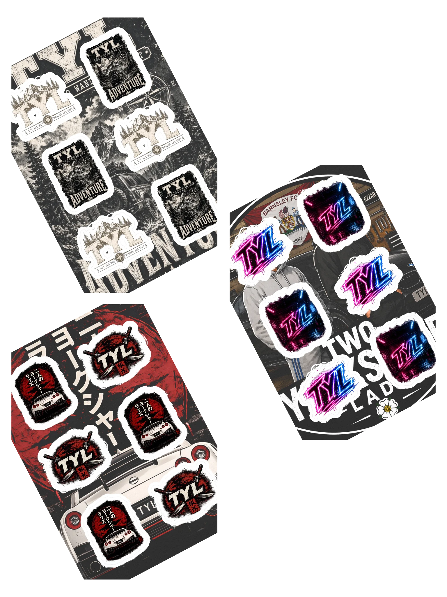 TYL Sticker Sheet Bundle product image (1)