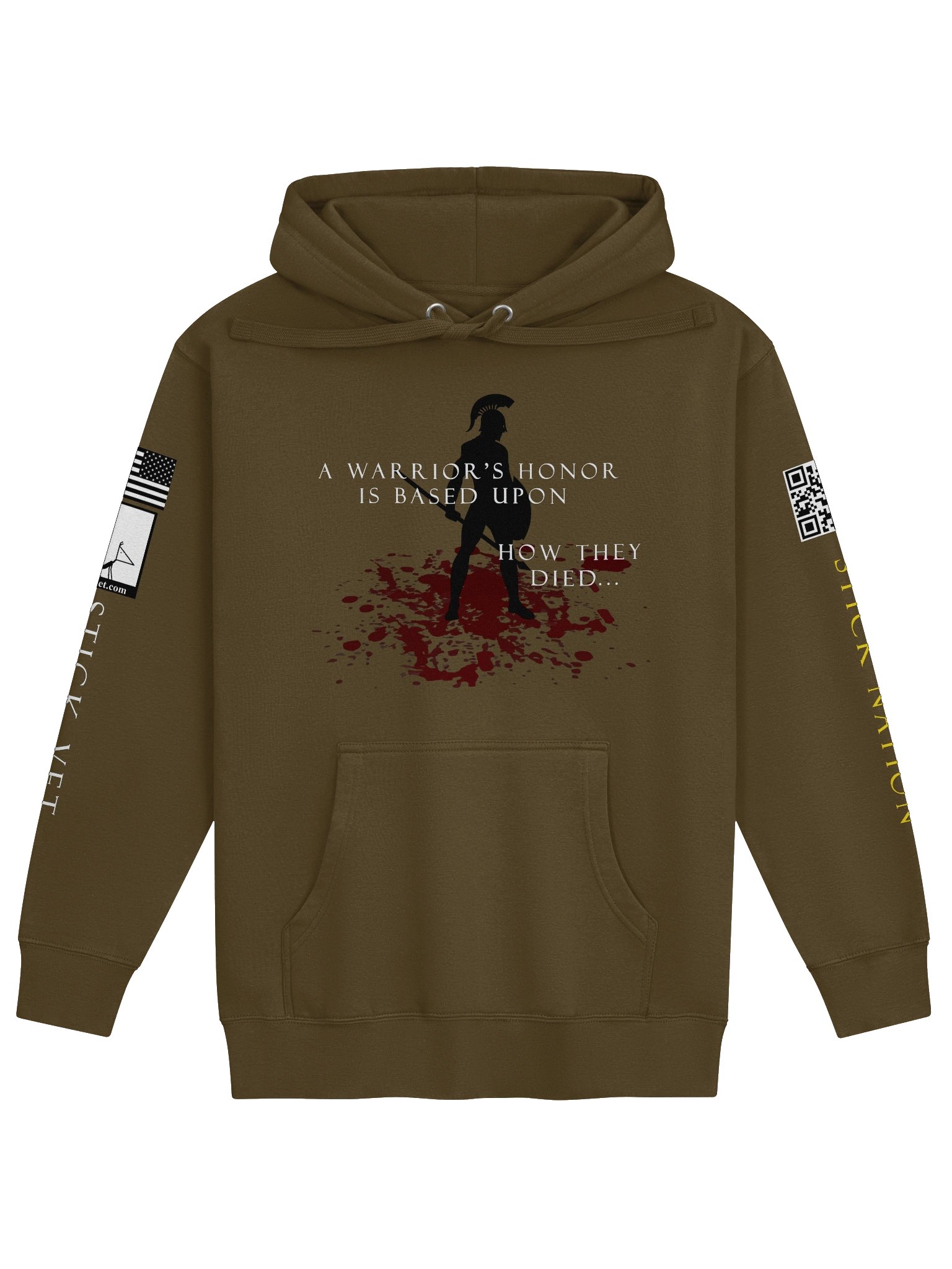 Warrior Honor. Veteran Honor Hoodie product image (3)