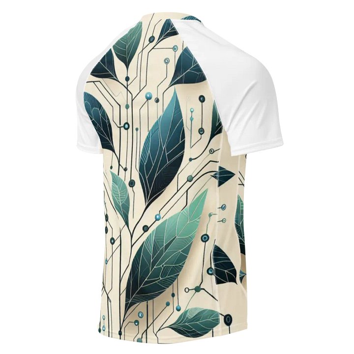 Digital Flora Men's Rash Guard | Ai Design product image (2)