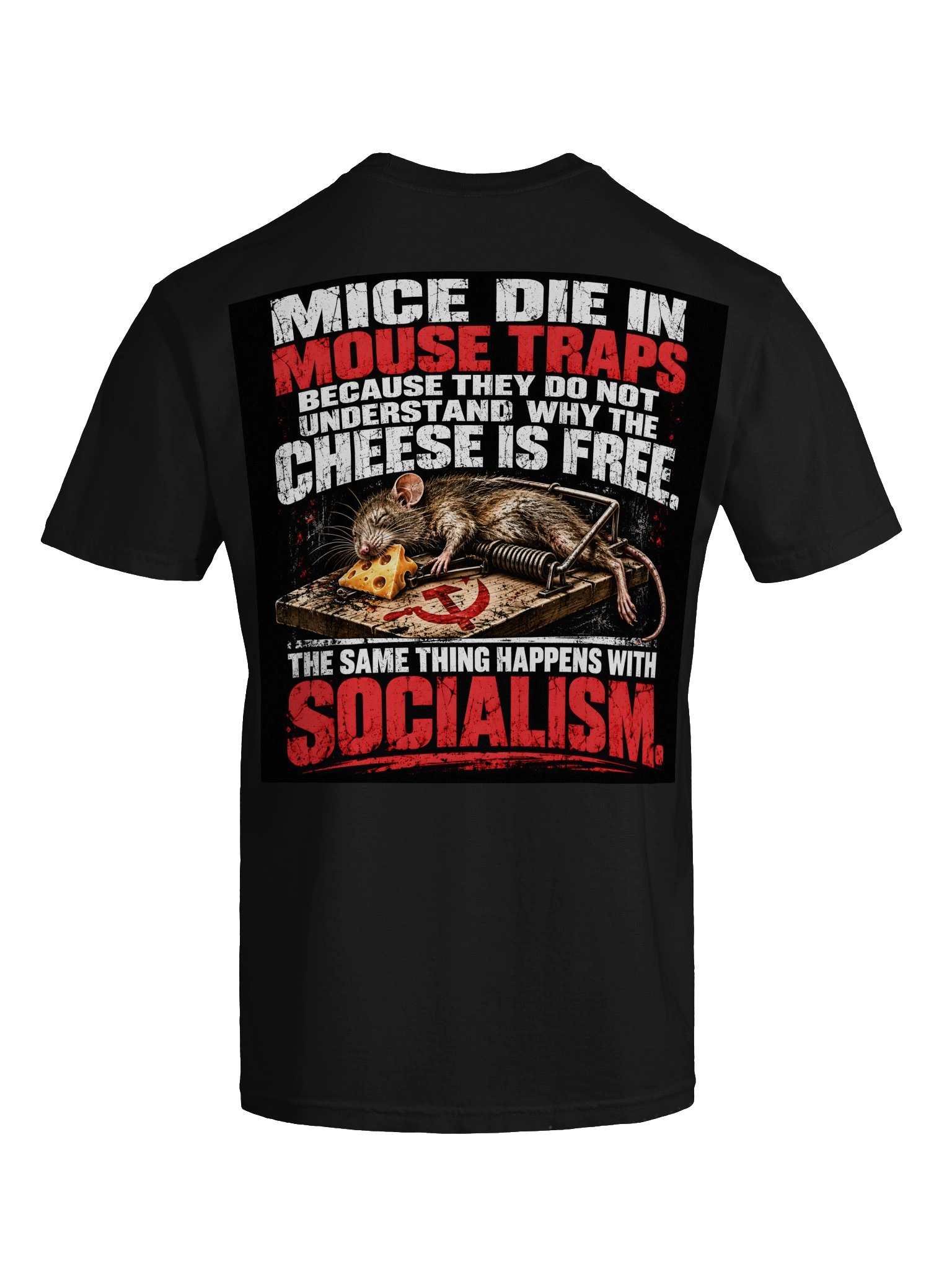 Socialist Cheese Tee. product image (52)