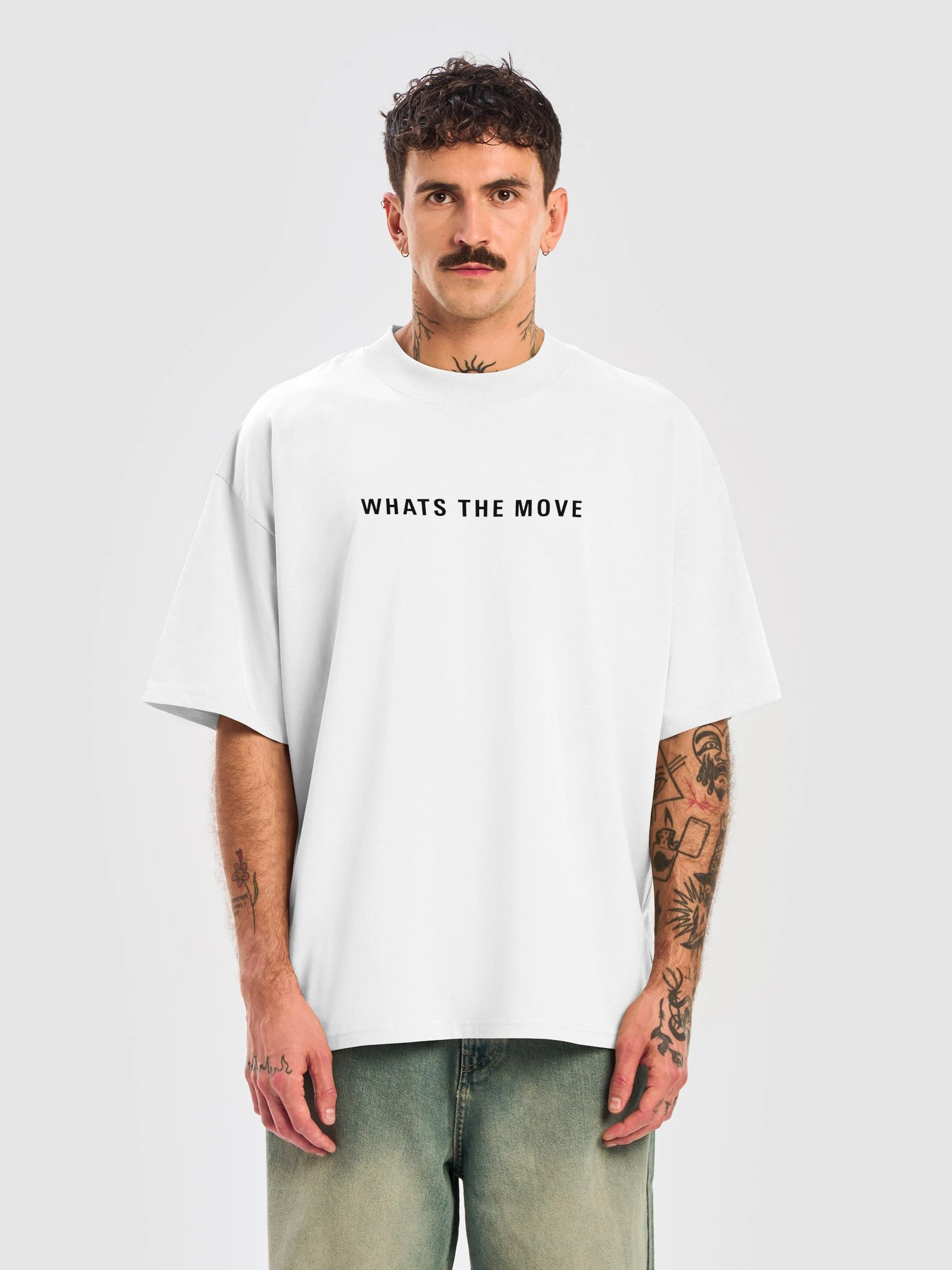 The Foundation Whats The Move Tee - White product image (2)