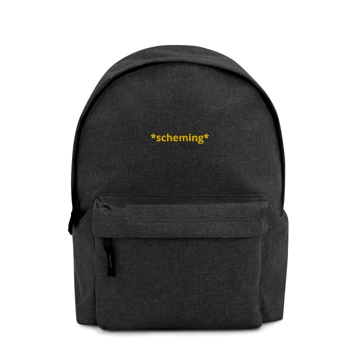 Scheming Embroidered Backpack product image (1)