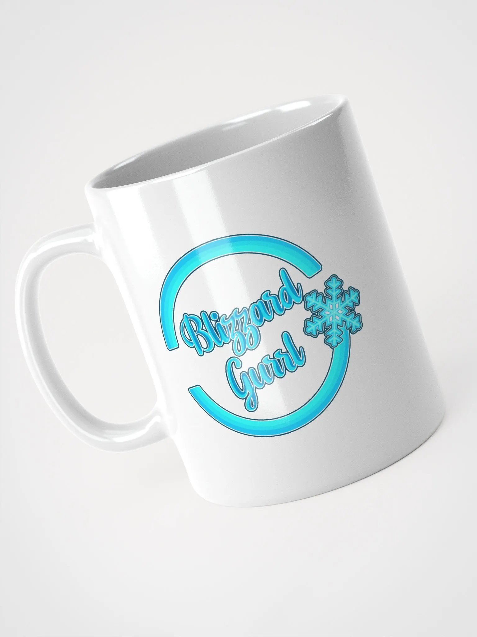 Logo White Glossy Mug product image (4)