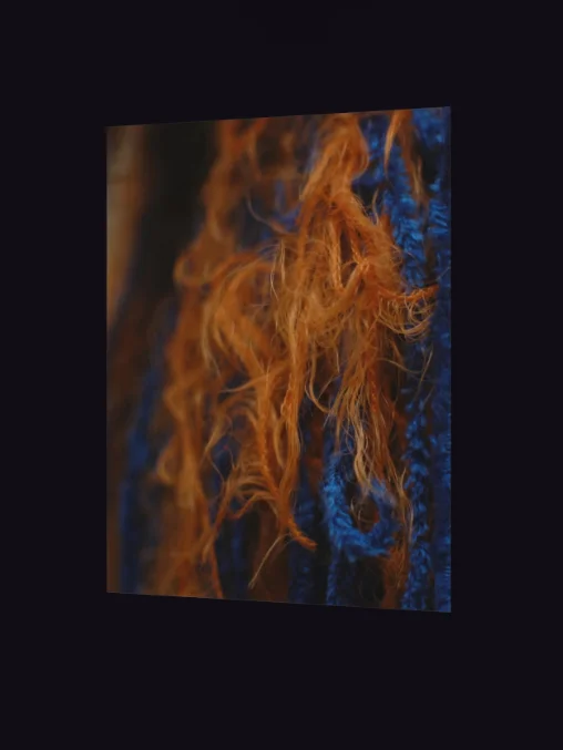 orange yarn — phone wallpaper | from "holding" | eza product image (3)